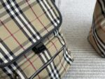 Burberry Check Backpack Trench-Inspired Fabric Lightweight And Spacious - Image 3