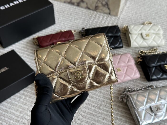 Chanel Classic Short Lambskin Full-Leather Wallet - Image 2
