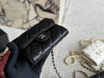 Chanel Classic Short Lambskin Full-Leather Quilted Wallet - Image 6