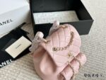 Chanel Duma Series Lambskin Light Gold Metal Backpack (Convertible To Shoulder Bag Or Handbag) - Image 2