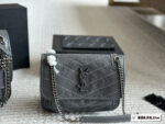 Yves Saint Laurent Niki Upgrade Edition Imported Cowhide With Soft, Supple Texture Complete With Box