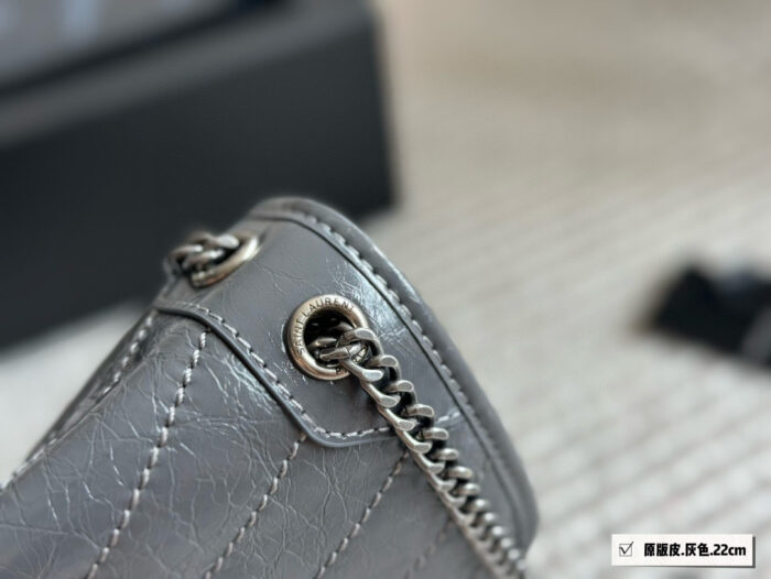 Yves Saint Laurent Niki Upgrade Edition Imported Cowhide With Soft, Supple Texture Complete With Box - Image 3