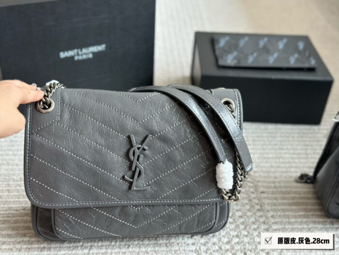 Yves Saint Laurent Niki Imported Cowhide Soft Texture Upgraded Edition Shoulder Bag - Image 1