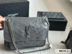Yves Saint Laurent Niki Imported Cowhide Soft Texture Upgraded Edition Shoulder Bag - Image 4