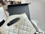 Chanel 31 Bag Nano Waxed Leather Diamond Quilted Chain Bag: Durable And Roomy. - Image 2