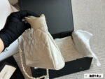 Chanel 31 Bag Nano Waxed Leather Diamond Quilted Chain Bag: Durable And Roomy. - Image 4