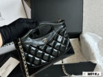 Chanel 31 Bag Nano - Waxed Leather Diamond Quilted Chain Bag. Durable. Holds Phone And Cosmetics.