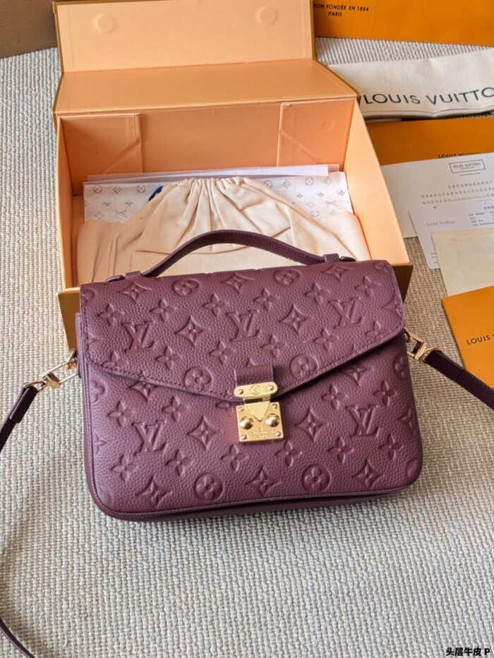 Louis Vuitton Pochette Métis 3D Embossed Top-Grain Calfskin Messenger Bag - Image 2