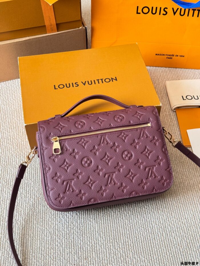 Louis Vuitton Pochette Métis 3D Embossed Top-Grain Calfskin Messenger Bag - Image 8