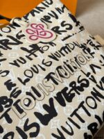 Louis Vuitton Shopper Tote - Large-Capacity Leather Bag With Multiple Carrying Options - Image 5