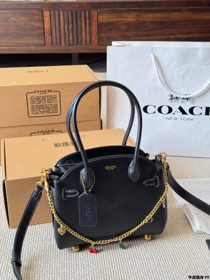 Coach Empire 21 Vintage Handbag Mini Vintage Lightweight And Practical - Image 4