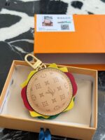 Louis Vuitton Mini Burger Keychain Earphone Case Gourmet-Inspired Design Accessory - Image 9