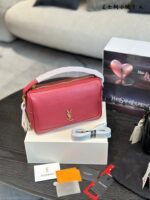 Yves Saint Laurent Camera Supple Bag Nappa Leather Hammock-Style Shoulder/Handbag - Image 3