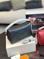 Yves Saint Laurent Camera Supple Bag Nappa Leather Hammock-Style Shoulder/Handbag - Image 7
