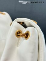 Saint Laurent Jamie Series Chain Tote Sheepskin-Textured Jewellery-Grade Chain Effortlessly Chic Design - Image 8