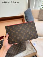 Louis Vuitton Neverfull Medium Tote Bag Classic Monogram Multicolore Double Box With Silk Scarf - Image 3