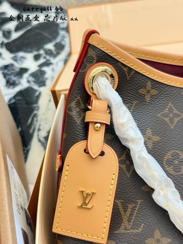 Louis Vuitton Carryall Bb Upgrade Edition Gold Chain Design Cute Handbag - Image 3