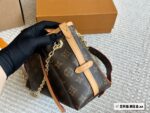 Louis Vuitton Carryall Bb Upgrade Edition Gold Chain Classic Monogram Bag - Image 2