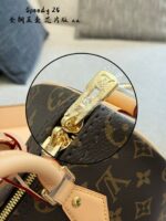 Louis Vuitton Speedy 25 Classic Monogram Adjustable Strap Practical Women'S Handbag - Image 6