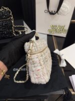 Chanel 25C Lp Tweed Box Bag Delicate And Ethereal Tweed Style - Image 4