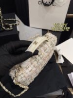 Chanel 25C Lp Tweed Box Bag Delicate And Ethereal Tweed Style - Image 6