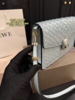 Bvlgari Snake Head Chain Bag With Enamel Snake Head And Gemstone Colour-Blocking - Image 4
