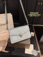 Bvlgari Snake Head Chain Bag With Enamel Snake Head And Gemstone Colour-Blocking - Image 6
