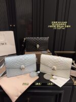 Bvlgari Snake Head Chain Bag With Enamel Snake Head And Gemstone Colour-Blocking - Image 10