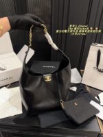 Chanel 25P Hippie Hobo Bag Retro Chic, Edgy And Stylish With Premium Quality - Image 4