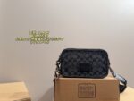 Coach Crossbody Camera Bag Classic Double C Texture Printed Lettering Three-Dimensional Cut Timeless And Enduring - Image 10