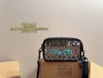 Coach Crossbody Camera Bag Classic Double C Texture Printed Lettering Three-Dimensional Cut Timeless And Enduring - Image 18