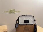 Coach Crossbody Camera Bag Classic Double C Texture Printed Lettering Three-Dimensional Cut Timeless And Enduring - Image 22
