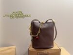 Coach Bucket Bag With Liner Versatile Design Carry Underarm, Handheld Or Crossbody Genuine Cowhide Leather Soft And Comfortable - Image 11