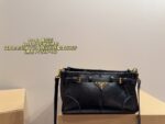 Prada Lussolf Handbag & Crossbody Bag Stylish Vintage Design Compact For Everyday Use - Image 10