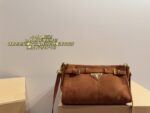 Prada Lussolf Handbag & Crossbody Bag Stylish Vintage Design Compact For Everyday Use - Image 11