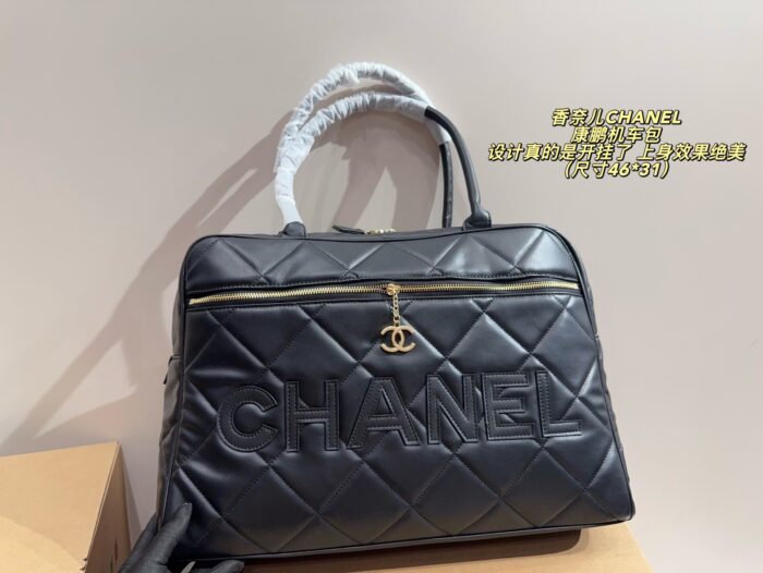 Chanel Cabas Motorcycle Bag Exquisite Design, Versatile For All Seasons - Image 3
