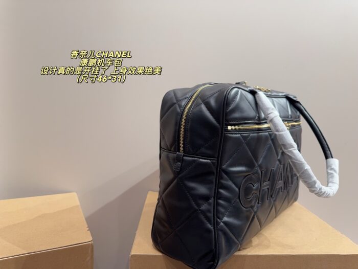 Chanel Cabas Motorcycle Bag Exquisite Design, Versatile For All Seasons - Image 4
