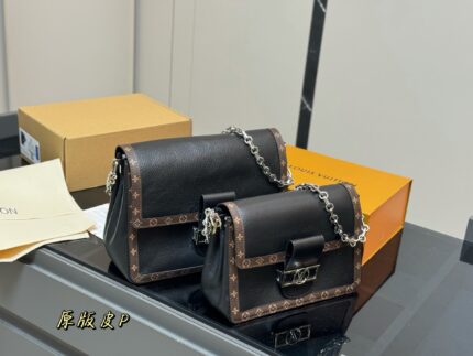 Louis Vuitton Daphne With Long Shoulder Strap - Haute Couture Edition Authentic Details Women'S Handbag