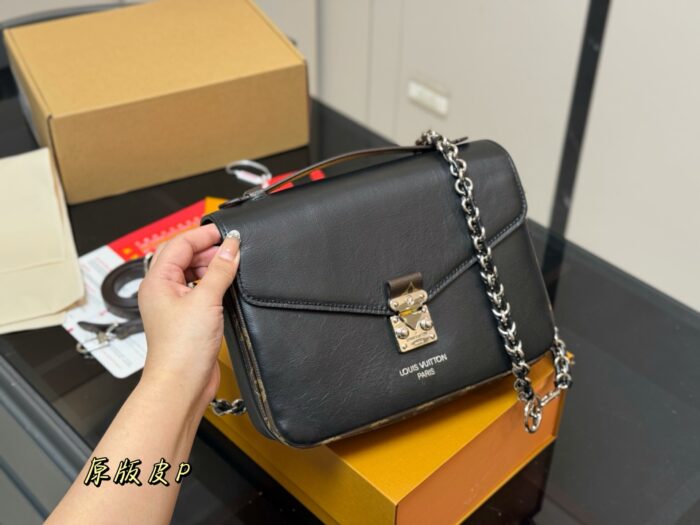 Louis Vuitton Classic Monogram Messenger Bag Upgraded Steel Hardware Premium Quality - Image 2