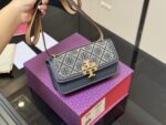 Tory Burch Classic Monogram Series Vintage Old Money Style Shoulder Bag (Foldable Box) - Image 2