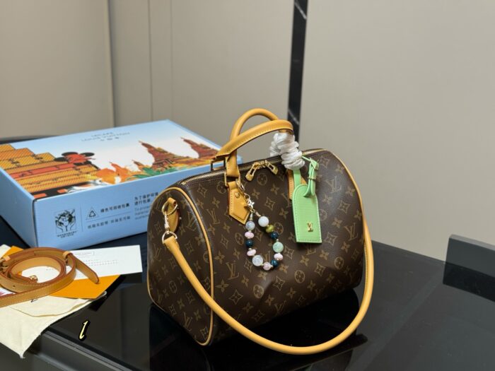 Louis Vuitton Keepall New Pillow Bag Genuine Leather Unisex Style - Image 2