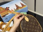 Louis Vuitton Keepall New Pillow Bag Genuine Leather Unisex Style - Image 7
