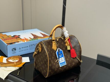 Louis Vuitton Keepall New Pillow Bag Genuine Leather Unisex Style