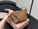 Miumiu Pre-Spring New Canvas Lunchbox Bag With Integrated Surf Rope - Versatile Casual Style With Excellent Capacity - Image 2
