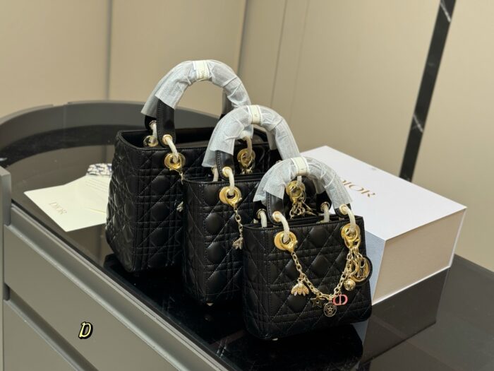 Dior Lady Dior Lambskin Quilted Handbag - Premium Edition Upgrade - Image 1