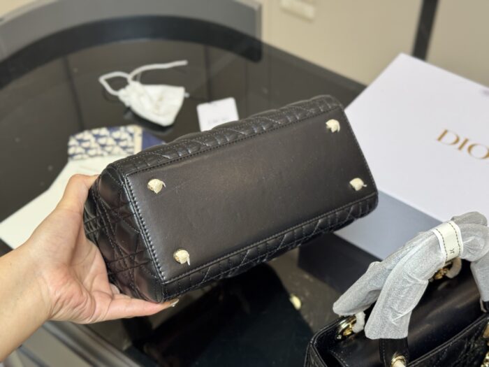 Dior Lady Dior Lambskin Quilted Handbag - Premium Edition Upgrade - Image 8