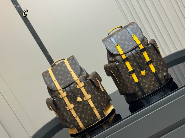 Louis Vuitton Classic Fabric Backpack Understated And Elegant Superb Texture - Image 1