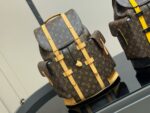 Louis Vuitton Classic Fabric Backpack Understated And Elegant Superb Texture - Image 5