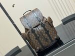 Louis Vuitton Classic Fabric Backpack Understated And Elegant Superb Texture - Image 12