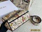Dior 25Ss New Year'S New Arrival Embroidered Lady Dior Bag Authentic Jacquard Edition Embroidered Wide Shoulder Strap Casual Elegance - Image 6